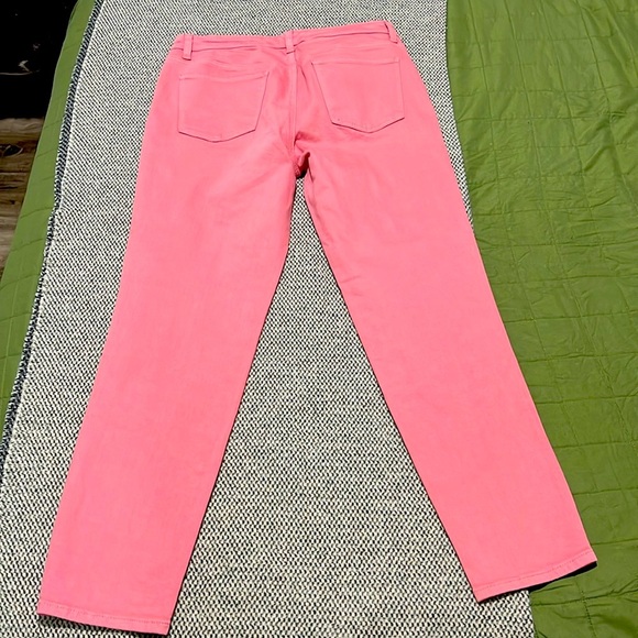Talbots flawless pink slim ankle size 8 women’s Jean pants - Picture 3 of 5